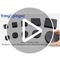 8-Pack 1-1/4 Inch (32mm) Round Plastic Hole Plugs for Furniture & Tubes, Black