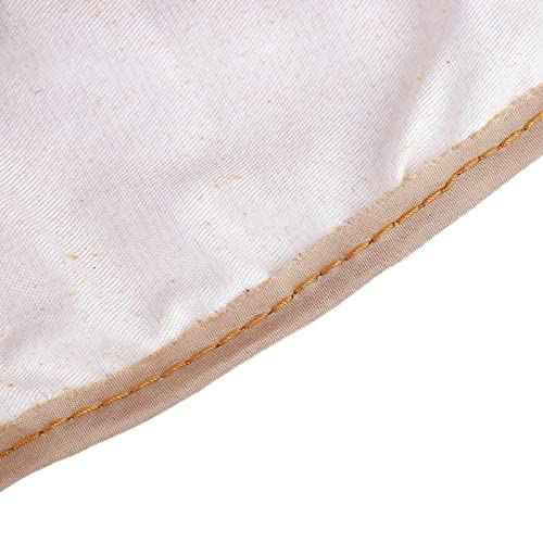 Leather Welding Hood, Breathable Cowhide Shawl Hat Protector Caps With Neck Shoulder Drape Anti Spatter Heat Insulation Electric Soldering Working Security Head Protection