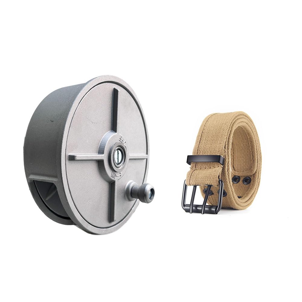 Olamochi Tie Wire Reel With Work Belt, Rebar Tie Wire Reel Light Weight Aluminum, Rope Reel