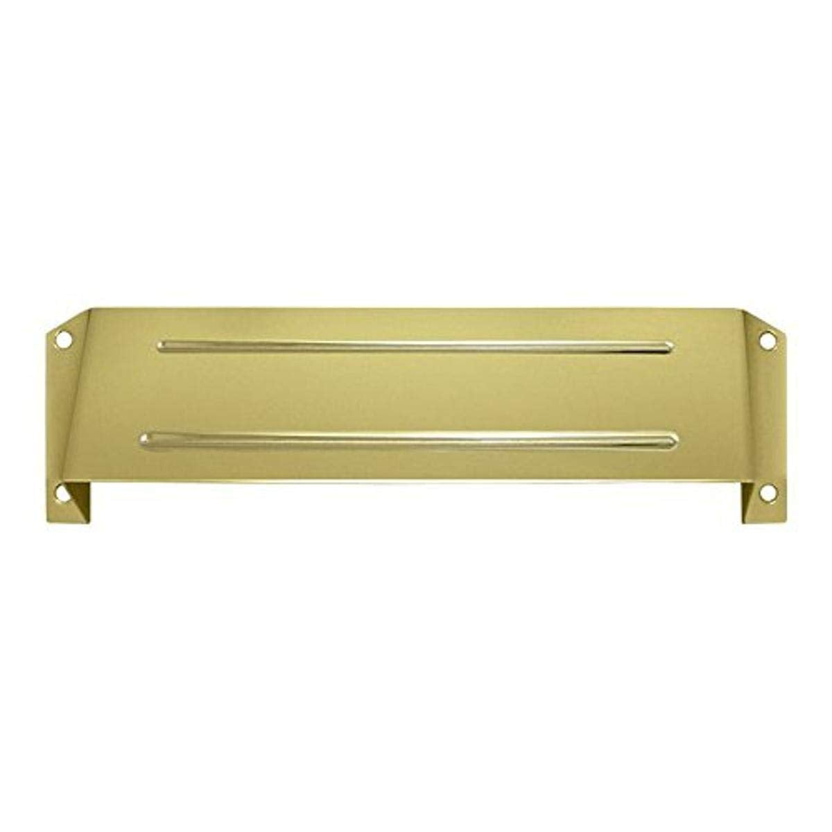 Deltana MSH158U3 MS211 and MS212 Solid Brass Letter Box Hood for Privacy Use with MS0030