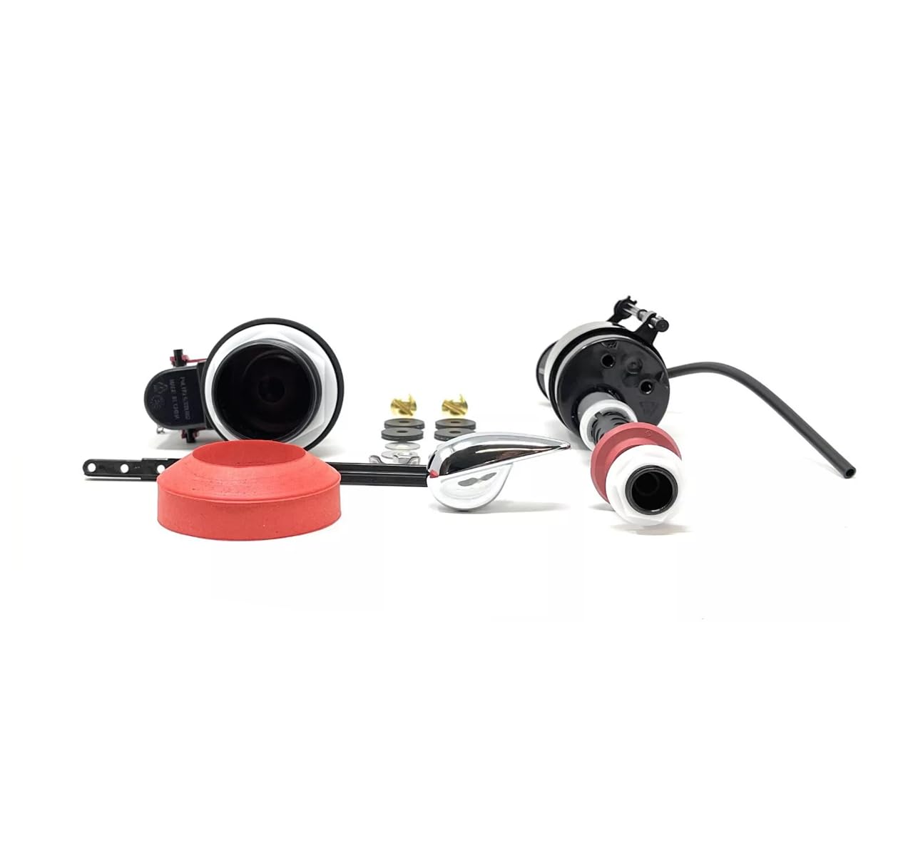 Universal All in One Toilet Repair Kit for 2-Inch Flush Valves, Flush Easy