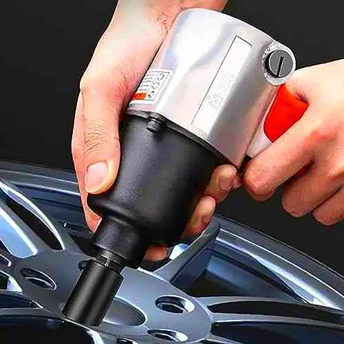 1/2" Drive by 17mm Deep Impact Socket, Heat-Treated CR-V Steel 6" Length, 6-Point Metric Size (17mm)