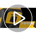 DEWALT 20V MAX XR Oscillating Multi-Tool Kit, Cordless Brushless, 3-Speed, LED Light, 2 Wood Blades, Tool Only