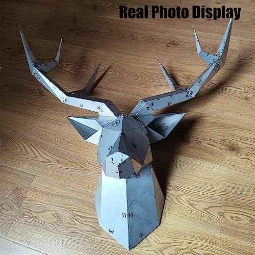 Deer Head Welding kit For Beginners Practice, 201 stainless steel Welding Coupons, Welding Training Metal Suitable For TIG, MIG, Gas, Arc, Stick, DIY Welding Practice Kit£¨15 pcs£©