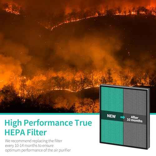 Airmega 250/250S Max2 Replacement Filters (2 Pack) - Green True HEPA & Activated Carbon Filters Compatible with Coway Airmega 250, 250S, 250ART, AP-1720-FP