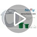 SonTiy Silicone Sink Soap Dispenser Extension Tube Kit with Check Valve – 47" Under-Sink Water Hose for Most Soap Containers, No More Refills
