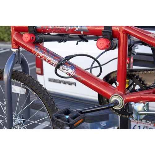 BRINKS 5 Ft Bike Lock Cable with Preset Combination, Vinyl Covered Bike Lock Combination Cable for Outdoor Use