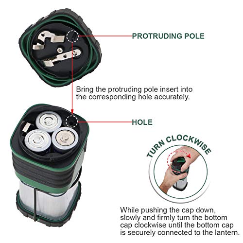 StarLight LED Camping Lantern - Water Resistant - Shock Proof - Long Lasting Up To 6 DAYS - 1000 Lumens Ultra Bright