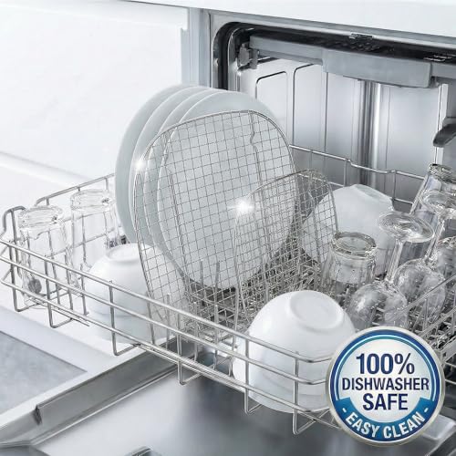 2-Pack Ninja Crispi FN101 Air Fryer Rack Set | 304 Stainless Steel Tiers