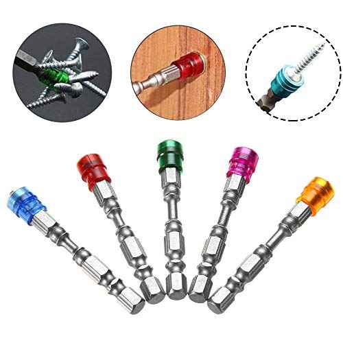 10Pcs PH2 Magnetic Phillips Screwdriver Bit Set 1/4 Inch Hex Shank Cross Screw Electric Power Drivers Bits, 65mm
