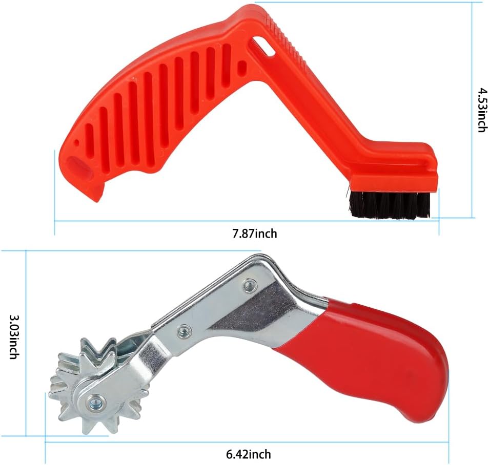 Wool Buffing Pad and Polishing Pad Cleaner Tool Set, Polishing Spur Tool Set, Foam Buffing Pad Conditioning Brush, Car Buffing Pad Professional Cleaning Tool