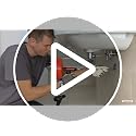 MEISTERFAKTUR 50FT Drain Snake with Drill Attachment - Unblock Sink & Drain