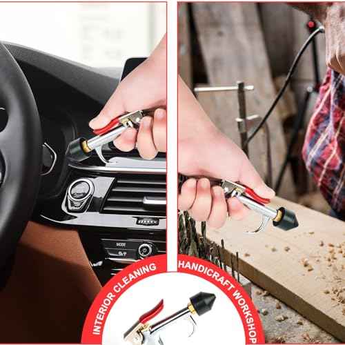 Kodilin 3PCS 1/8-Inch Rubber Tip Set for Air Blow Gun