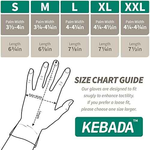 Kebada T1 Waterproof Winter Work Gloves for Men and Women,Insulated Work Gloves for Men Cold Weather,Warm Freezer Gloves Large