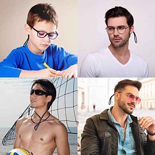 10 Pack Glasses Strap Adjustable Glasses Lanyard Eye Glasses String Straps Sports Sunglasses Holder Eyewear Retainer for Men Women
