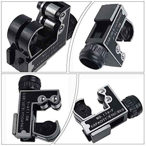 Mini Steel Tube Cutter Tool£¬Mini Pipe Cutter 1/8 to 1-1/8 Inch (3-28 mm)£¬ Tube Pipe Cutter for Copper Brass Aluminum,Thin Stainless Steel Tube