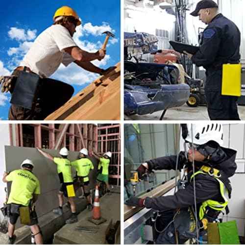 5 Pack Tool Bag Zipper Pouch, Premium Tool Pouch, Utility Multipurpose Storage Organizer Tool Pouches for Tools, Stationary, Pencil Pouch 13"x8"