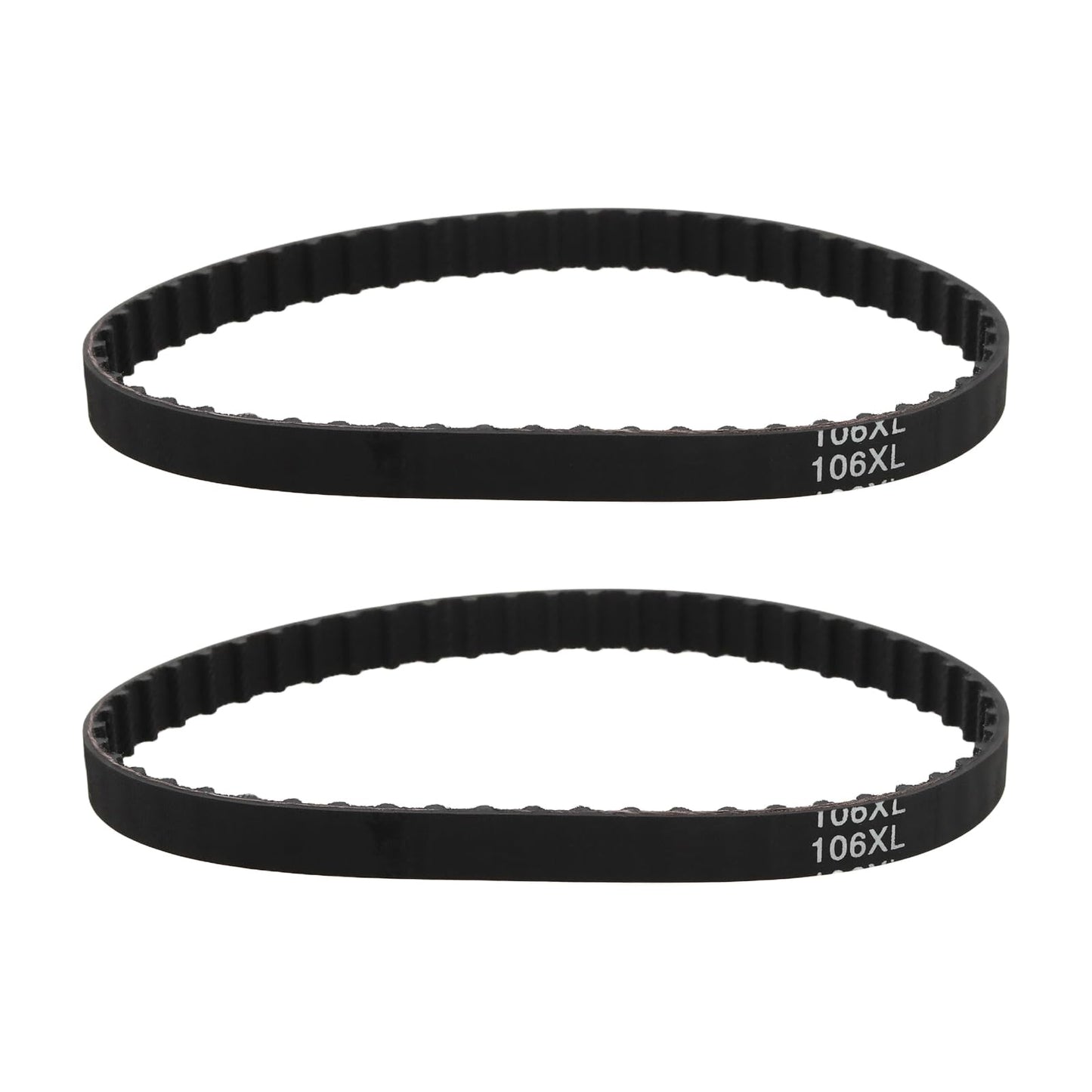Micro Traders 2Pcs Timing Belt 106XL031 Compatible with Chicago Electric Harbor Freight Sander 69859 90045, 53 Teeth Size 10-3/5" x 5/16"