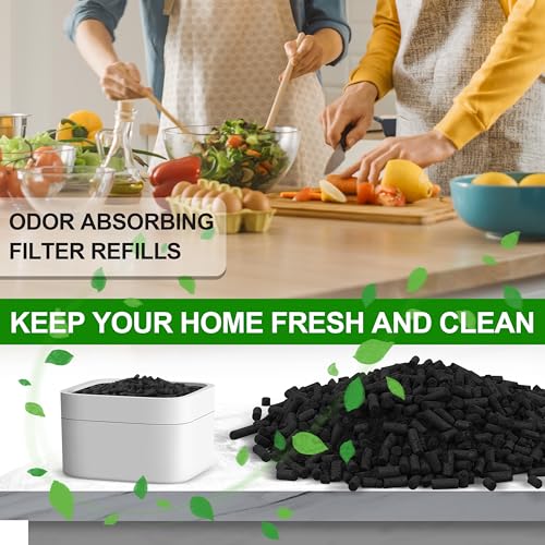 Charcoal Refills for Lomi Kitchen Composter - 1 lb Activated Carbon Odor Absorber
