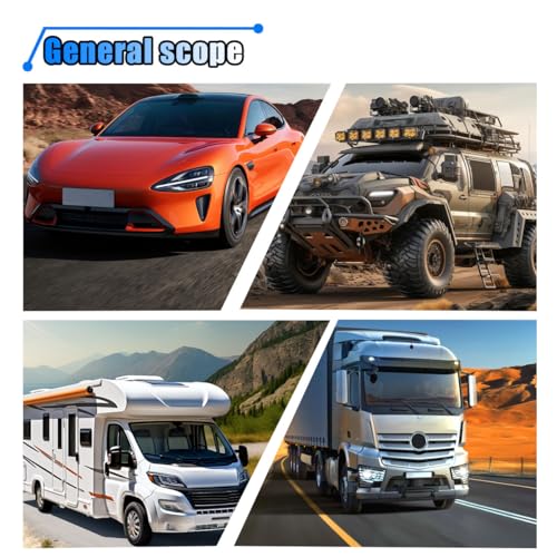 6PCS 7 Inch Car Wool Polishing Pad, Buffing Pad with Drawstring for Car Waxing & Cleaning, Polishing Bonnet for Vehicle, Glass, Furniture, Auto Polisher Pad Kit for Drill Buffer