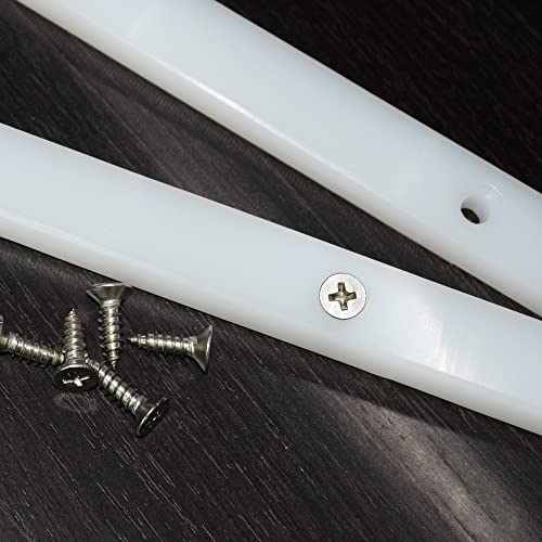 Crosscut Sled for Table Saw UHMW Plastic 3/4" X 3/8" X 17" with Predrilled Holes and Screws Ideal for U Tracks Woodworking, Miter Slots, Router Table and Bandsaws(2 Bars)