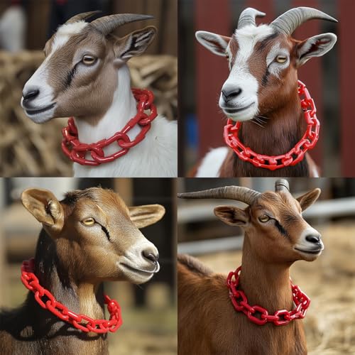 PATIKIL Plastic Chain Links, 3 Foot 1/4inch(6mm) Black Plastic Chains for Barriers, Crowd Control, Queue Lines, Parking, Fences, Gate, Concerts, and Decoration