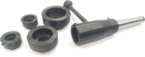 Lathe Tailstock Die Holder MT2, Tapping, Threading, Reaming, Drilling Tool, Precision Metalworking Tap Holder for Mini & Bench Lathes, Quick Change Die Tool Set