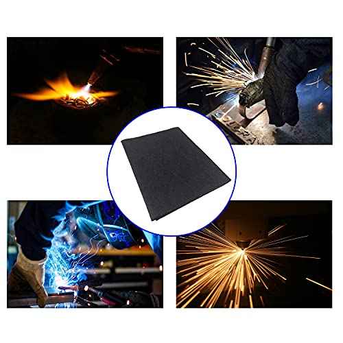 Welding Blanket Fireproof | Heat Resistant Up to 1800¡ÆF | Flame Retardant Fabric Material Carbon Felt for Welders | Plumbers Cuttable (36"X36",1PACK)