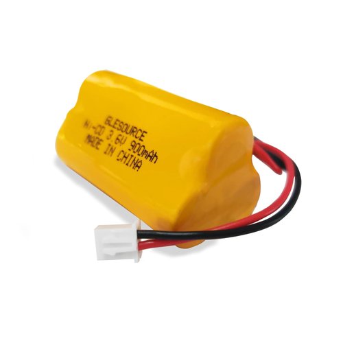 GLESOURCE 3.6V 900mAh Ni-Cd Exit Sign Emergency Light Battery, Replacement for Exitronix 10010037, Max Power B2-0031 MH468886, Unitech LEDR-1 6200RP, Dantona CUSTOM-318 OSA230, Lowes 253799(10 Pack)