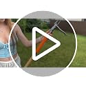 RexWeed Bamboo Brown Stand-Up Weed Puller Tool with Long Handle