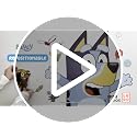 RoomMates Bluey Family & Friends Peel and Stick Wall Decals - Nursery & Kids Room Decor