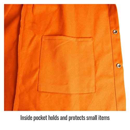 Revco FO9-30C-L Flame Resistant Cotton Welding Jacket, Large