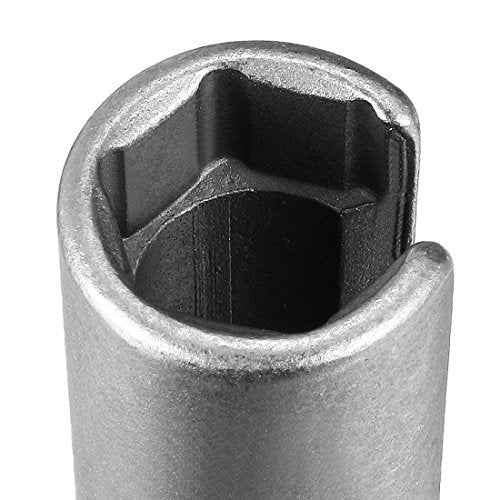uxcell 10mm Nut Driver, 1/4" Quick-Change Hex Shank Slotted Drill Bit Socket Wrench Tool, 4 Inch Length