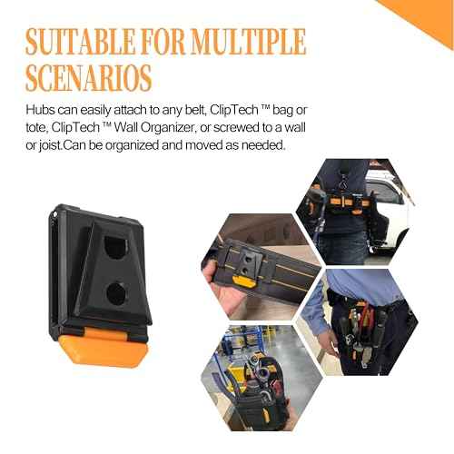 Tool Belt Clip Fits for TOU-CT Models ClipTech Pouches