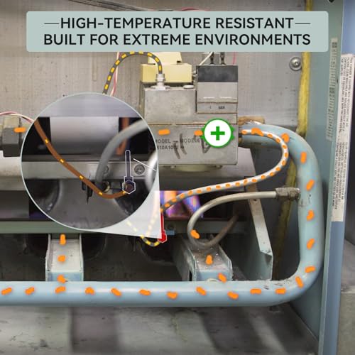 Snap-Fit Thermocouple 1980 Series for Robertshaw Pilot Burners - Industrial-grade