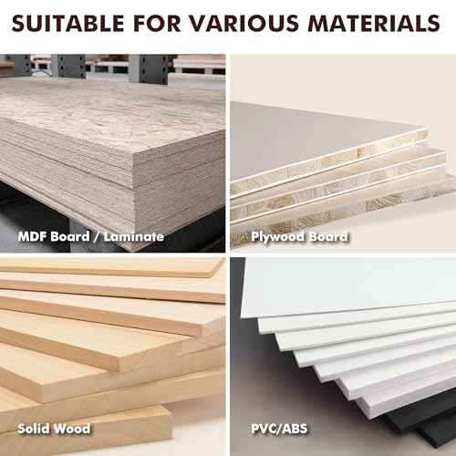 Edge Banding Trimmer - 2025 Upgraded Mini Edge Band Trimmer & Cutter, Stainless Steel Blade Veneer Edge Trimmer for Woodworking, Durable Edgebanding Trimming Tool for Wood, Veneer, PVC, ABS