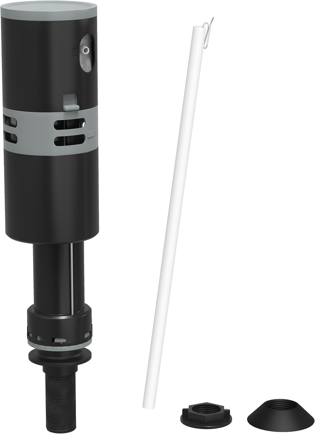 Ravine High Performance Universal Toilet Fill Valve Replacement Kit - Quiet & Fast Fill - Easy Install Toilet Fill Valve Replacement - Fill Valve for Toilet Tank - Toilet Float Replacement Kit