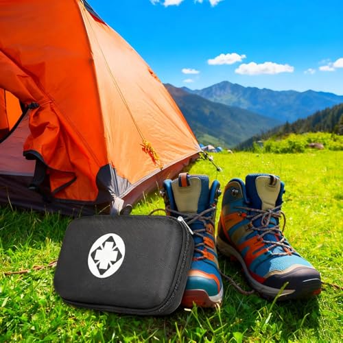 279PCS Small Travel First Aid Kit - Emergency & Survival Supplies for Outdoors