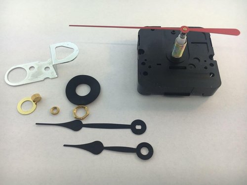 Replacement Part for Takane Battery Clock Movement with Hands 7/8" Shaft fits 1/2" Dial USA DIY Clock Kit Making Supplies for Crafts Precision Tool Hardware Components TB35-67