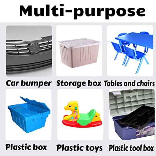 Plastic Welder,2 in 1 Plastic Welding Repair Kit with 1000pcs Hot Staples,2pcs Plastics Welding Rods,knife,Plier, Hot Staples Weld Gun Repair Kit for Car Bumper And Most Plastics(Black)