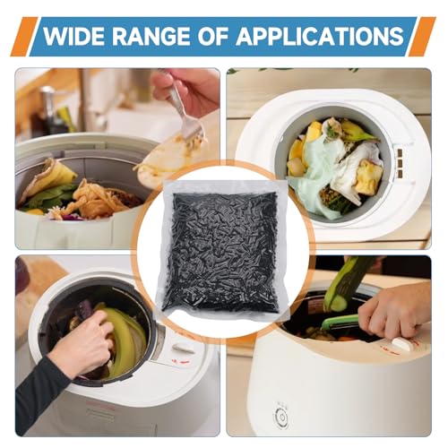 Horserdy 4-Pack Lomi Charcoal Refills for Kitchen Composter, 2 lb each