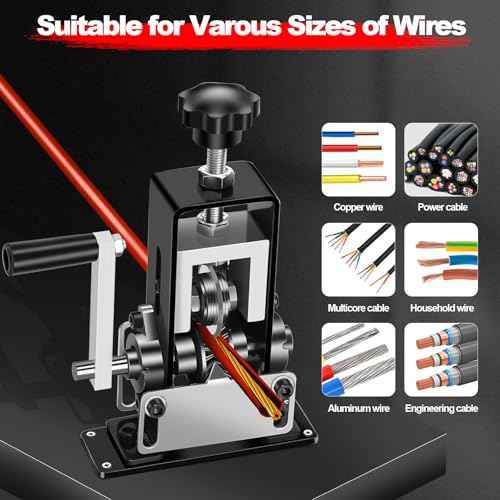 2 PCS Manual Wire Stripper Replacement Blades, Tungsten Steel, Silver