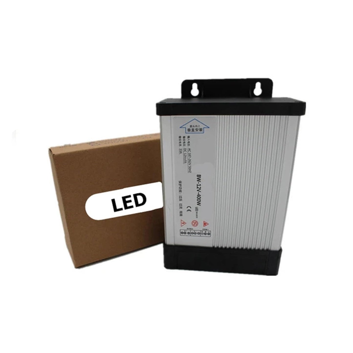1 Pcs DC 400W 12V 33A Lighting Transformer 100-240V LED Driver for LED Light Strip Power Supply Waterproof Driver