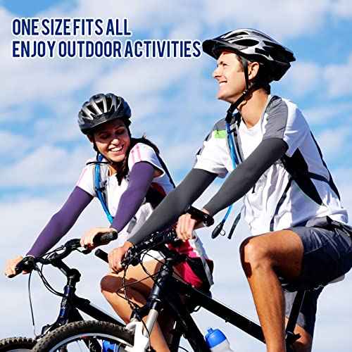 GOUNOD Sun Protection Cooling Compression Arm Sleeves For Men - Gardening Outdoors Sports Workouts volleyball arm sleeves