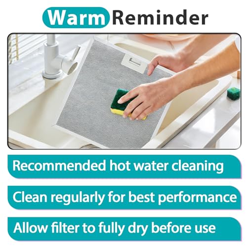 WA0575 2-Pack Range Hood Filters for Vissani 30" Pyramid/Wall-Mount