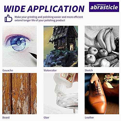 Abrasive Belt Cleaner 5 Pack Cleaning Eraser Abrasive Sanding Belt Cleaner Block for Cleaning Sander, Shoe, Skateboard (5)