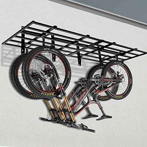 6-Pack Storage Hook for Garage Ceiling Rack & Wall Shelves, Alloy Steel, 70lbs Capacity, Black