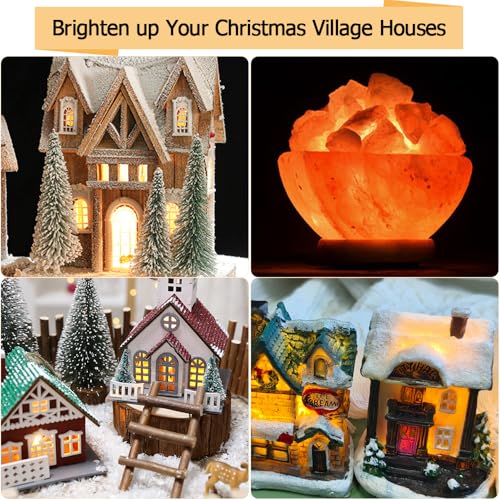NETEHA 2 Pack 6ft White C7 LED Bulb Holiday Decorative Light Cord