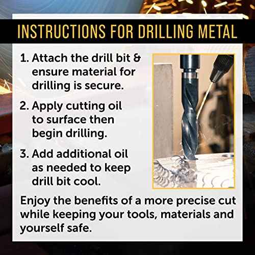 Thread Cutting Oil for Drilling Metal - Precision Machine Cutting Fluid for Metal Drilling & Milling - Drill Bit Oil - Tapping Fluid - Made in USA - 8oz