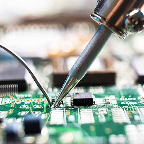 uxcell Lead-free Soldering Iron Tip Flat Edge 0.8D+1.2D+1.6D+2.4D+3.2D 4mmx41mm Replacements for Soldering Station 5Pcs